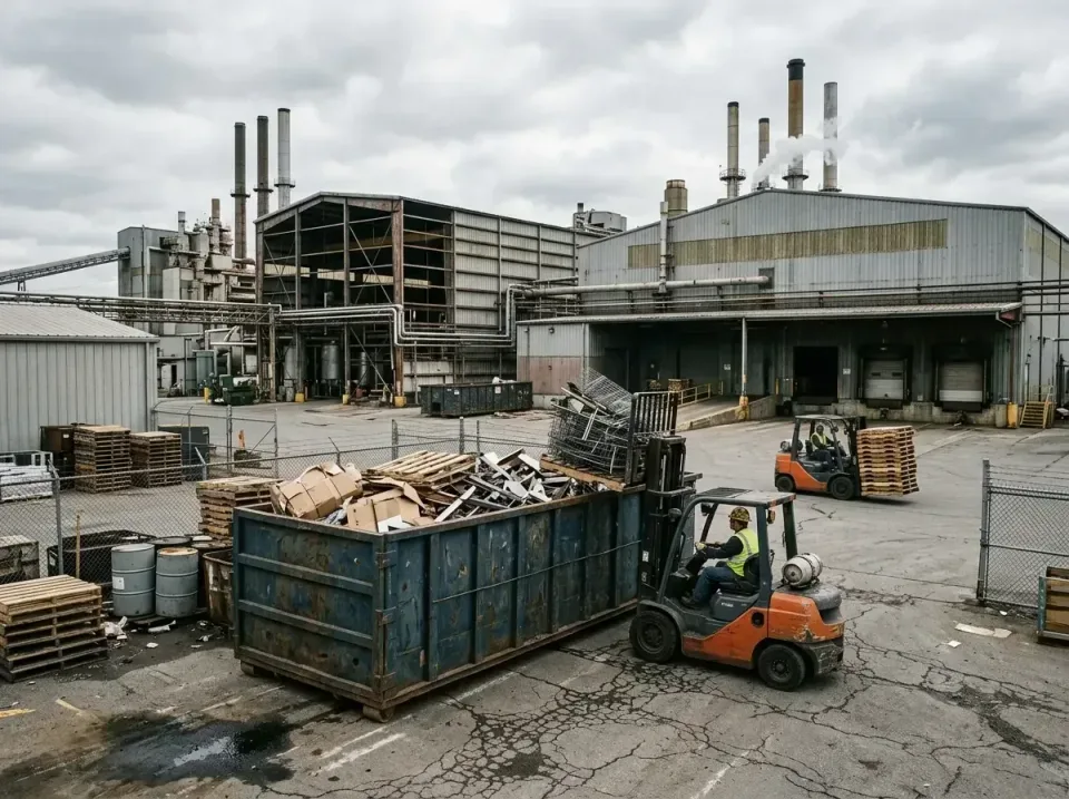 industrial-factory-scrap-conta-003 — frequently asked questions, Cheap Roll-off Dumpster Rentals in Desloge, MO